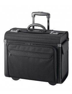 D & N pilote valise trolley polyester 2 roues 2871