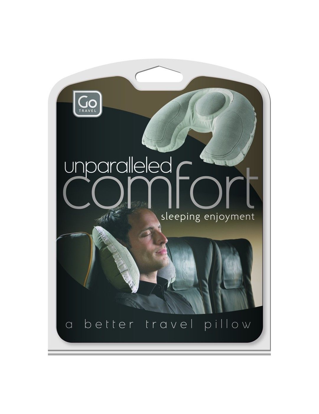 Go Travel Comfort Oreiller gonflable pour le maintien du cou