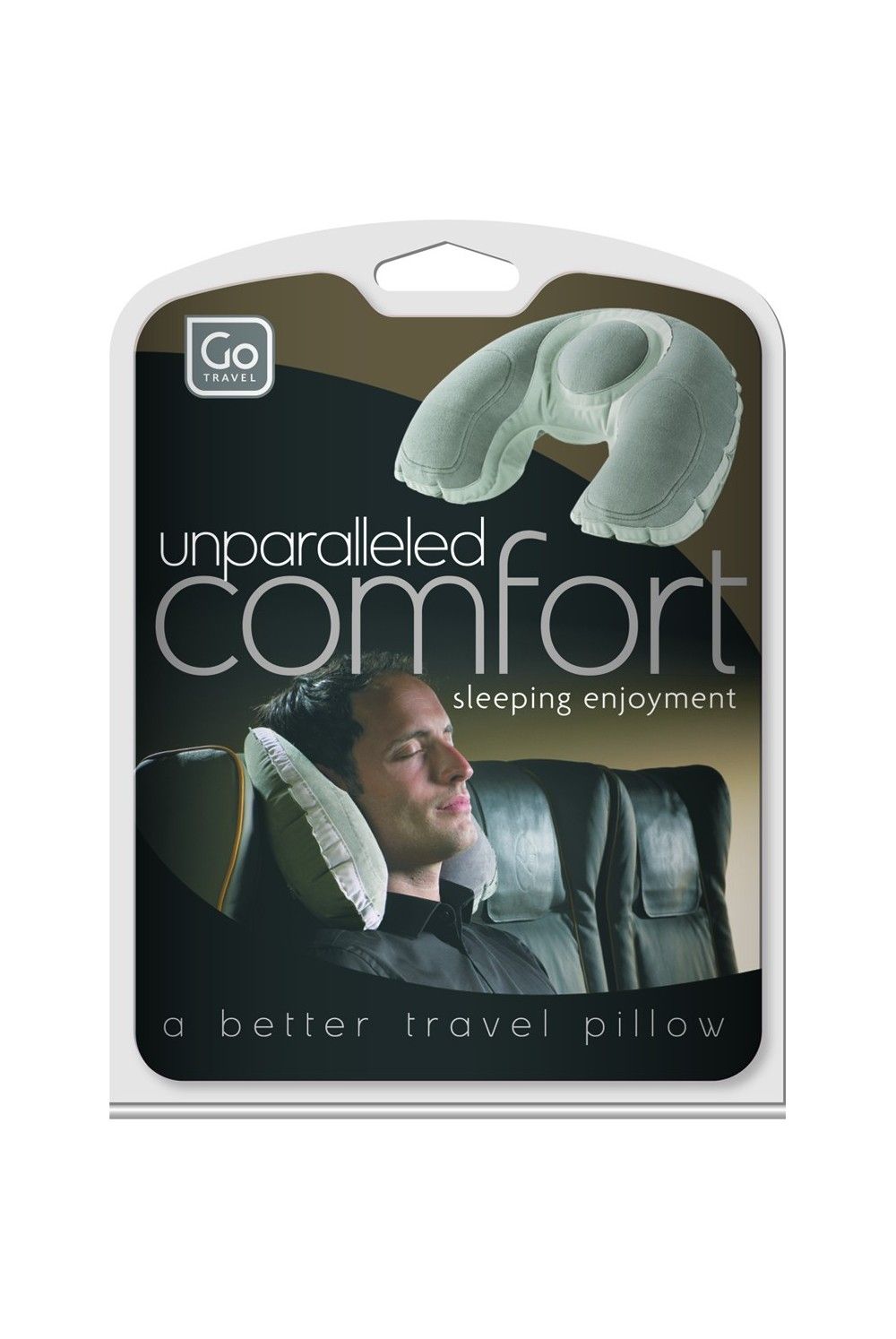 Go Travel Comfort Oreiller gonflable pour le maintien du cou