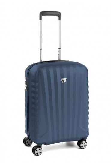 Roncato UNO ZSl 55x40x25 4 wheel hand luggage Blue