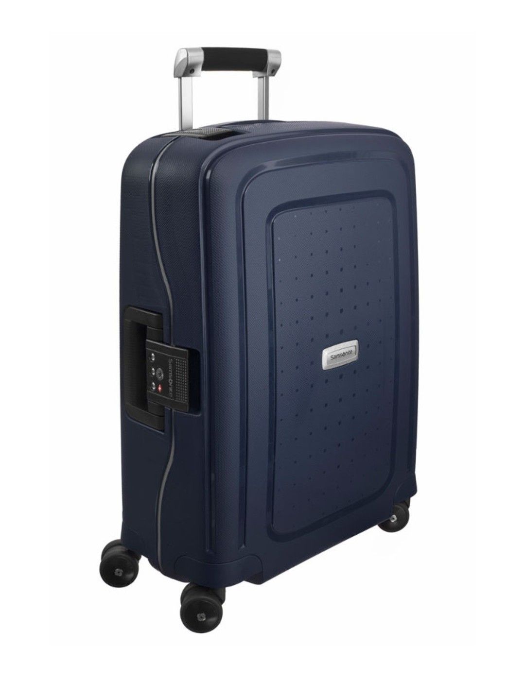 Samsonite S Cure DLX 55x40x20 cm 4 Roues bagages à main, Midnight Blue