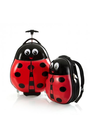 Heys children's suitcase ladybug suitcase and backpack