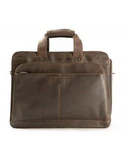 Harold's Antic Notebook Business Bag 17 pouces taupe