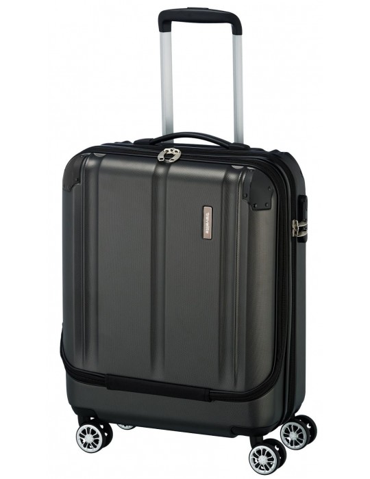 Travelite City S 55 cm 4 Wheels cabin size with front pocket