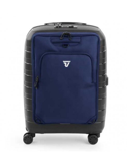 Roncato hand luggage D-BOX 2 55x40x20 4 wheel black-blue