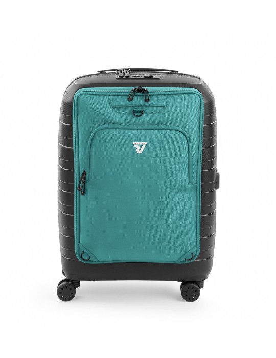 Roncato hand luggage D-BOX 2 55x40x20 4 wheel black-emerald