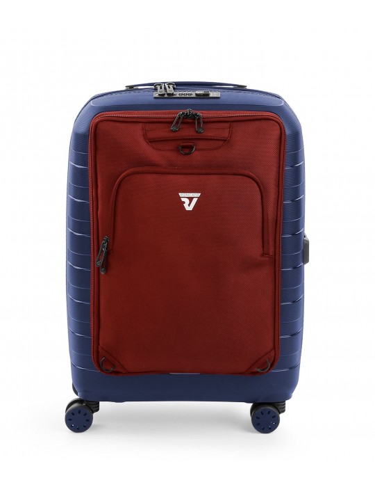 Roncato hand luggage D-BOX 2 55x40x20 4 wheel navy-red