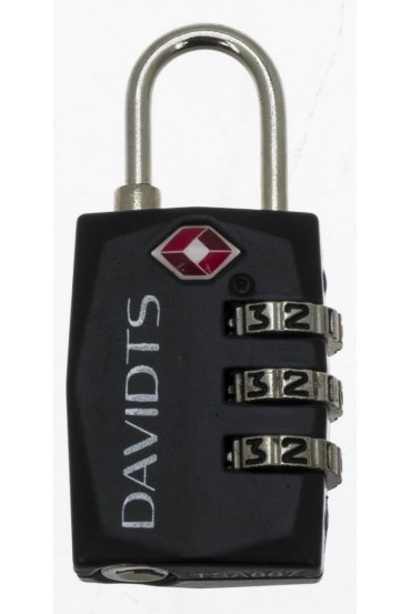 TSA padlock with number combination Davidts
