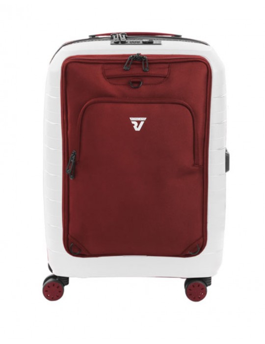 Roncato hand luggage D-BOX 2 55x40x20 4 wheel red-white