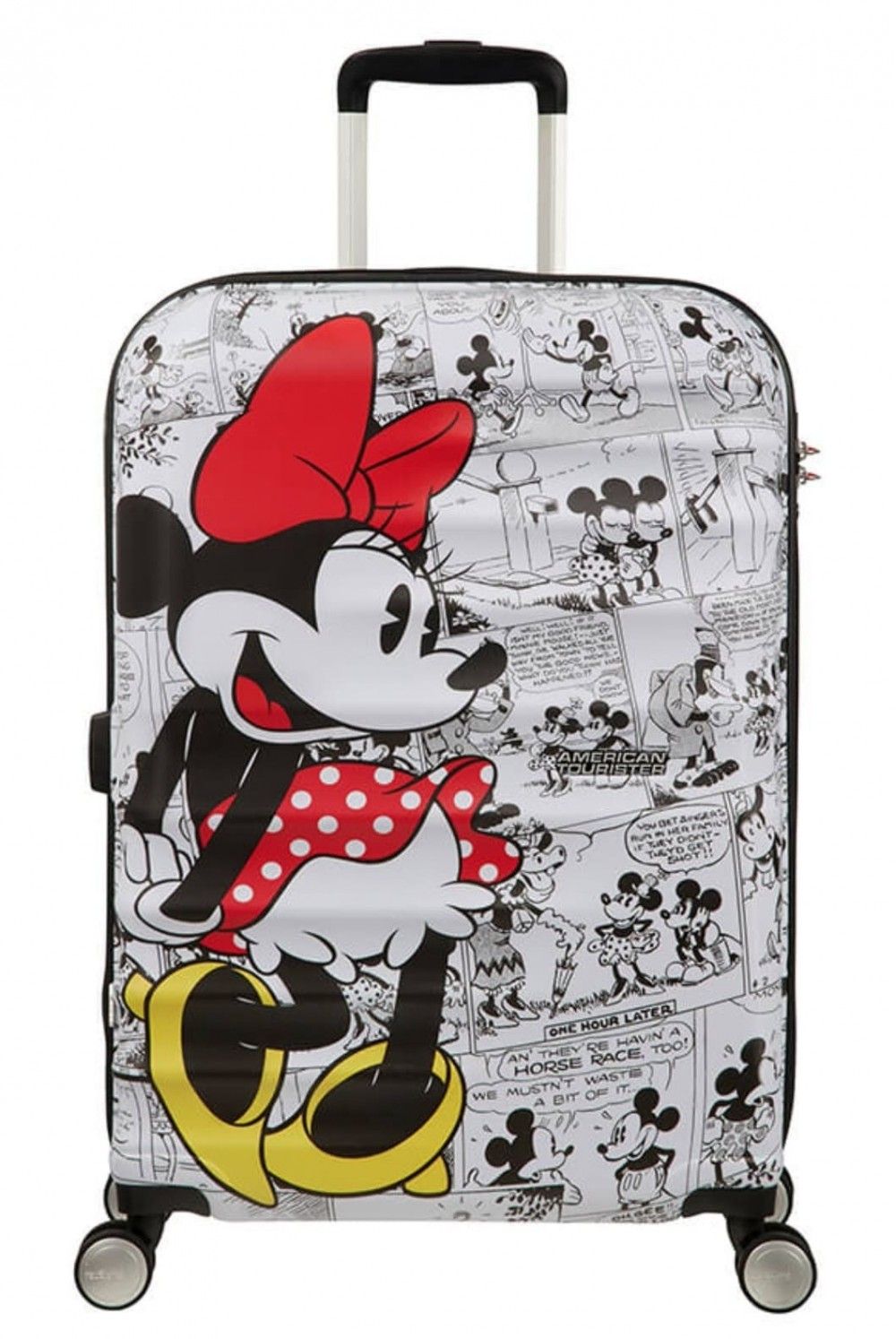 Child Suitcase AT Minnie White 67cm 64Liter 4 Wheel