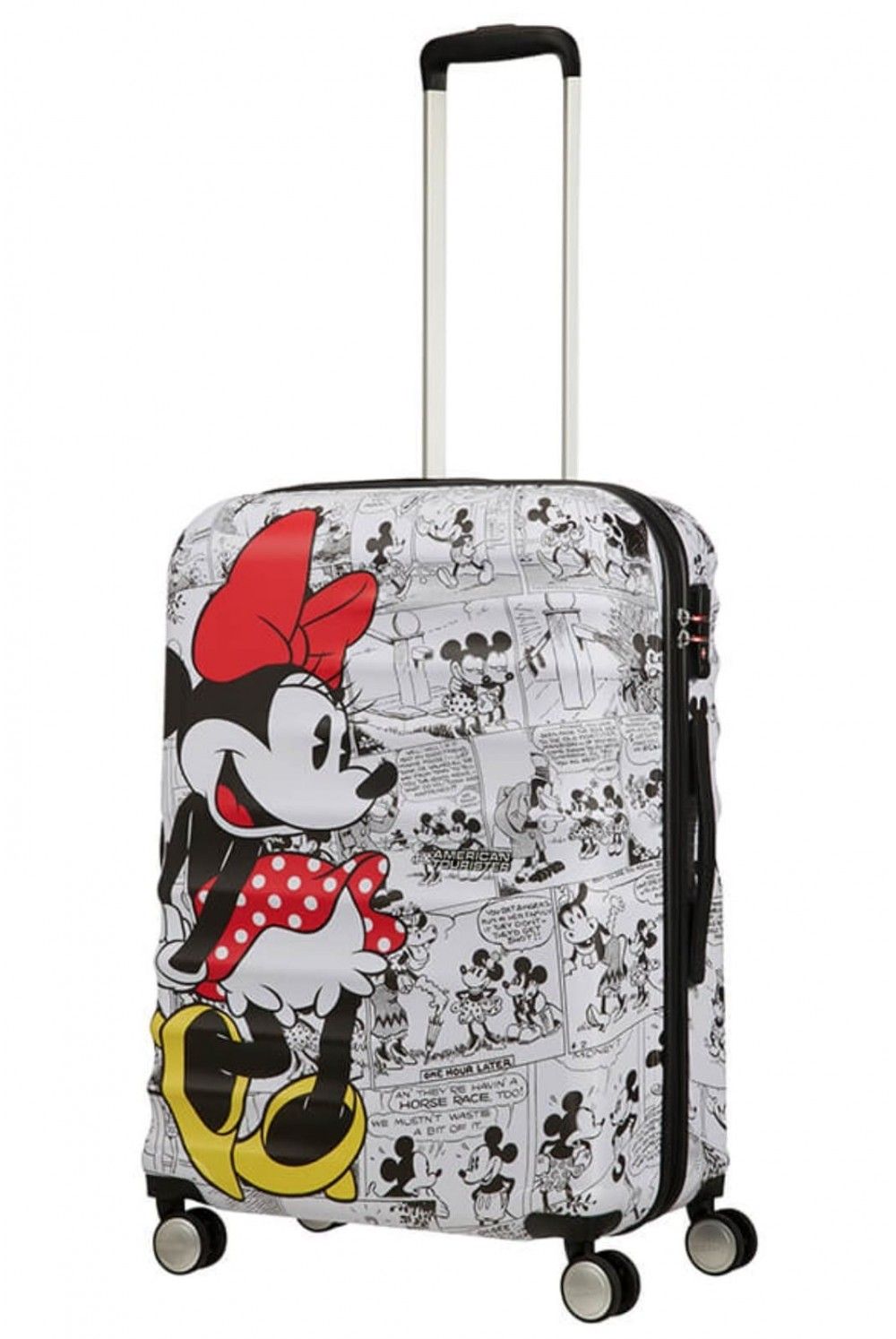 Child Suitcase AT Minnie White 67cm 64Liter 4 Wheel