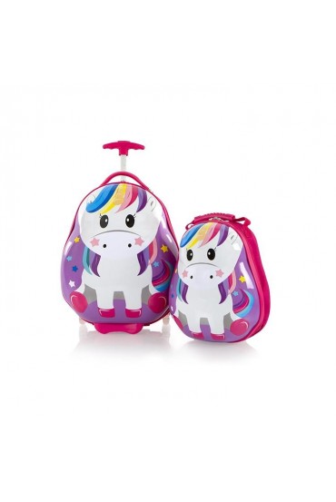 Heys children's suitcase set Unicorn suitcase and backpack