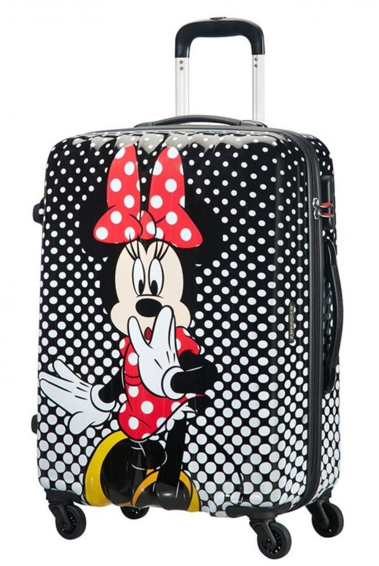 AT children's suitcase Minnie Polka Dot 65 cm 52 Liter