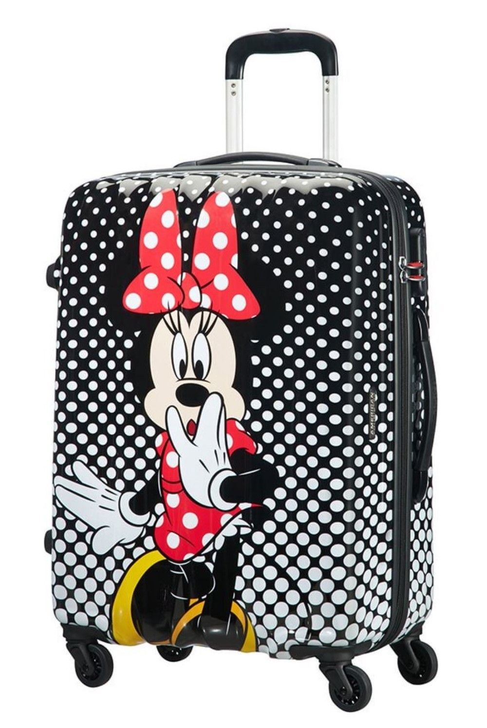 AT children's suitcase Minnie Polka Dot 65 cm 52 Liter