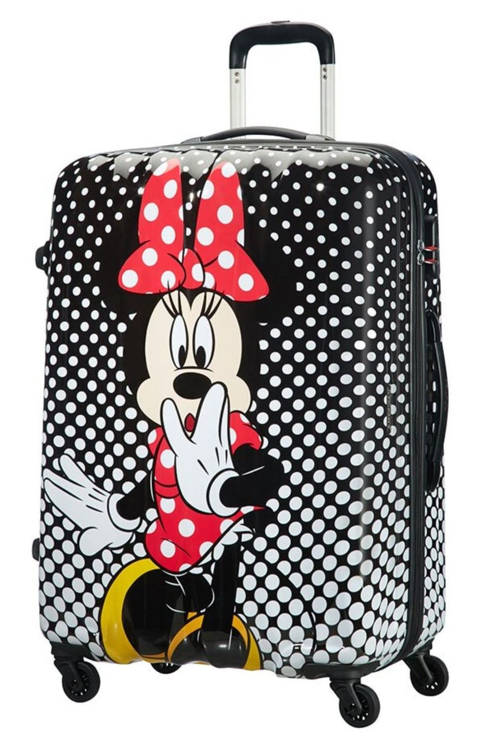 AT children's suitcase Minnie Polka Dots 75cm 88 Liter