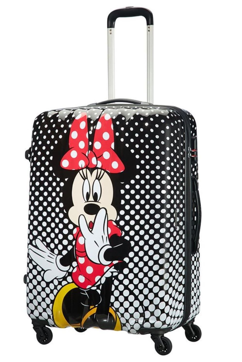 AT children's suitcase Minnie Polka Dots 75cm 88 Liter