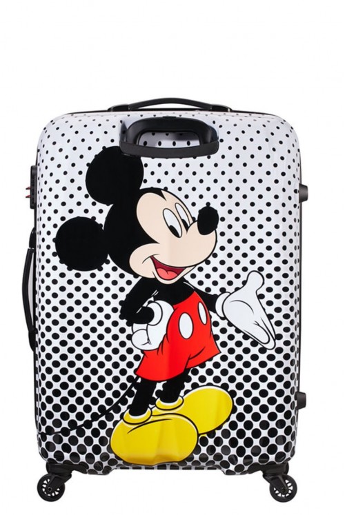 AT children's suitcase Mickey Polka Dots 75cm 88 Liter
