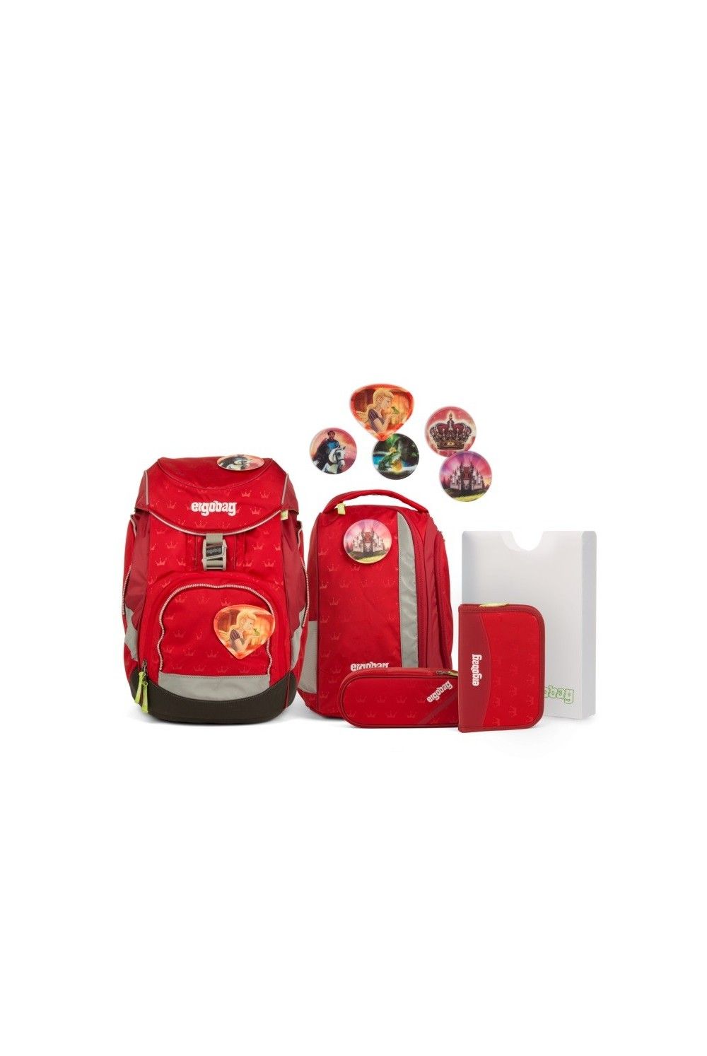 ergobag pack school backpack set 6 pieces Küss den Bär