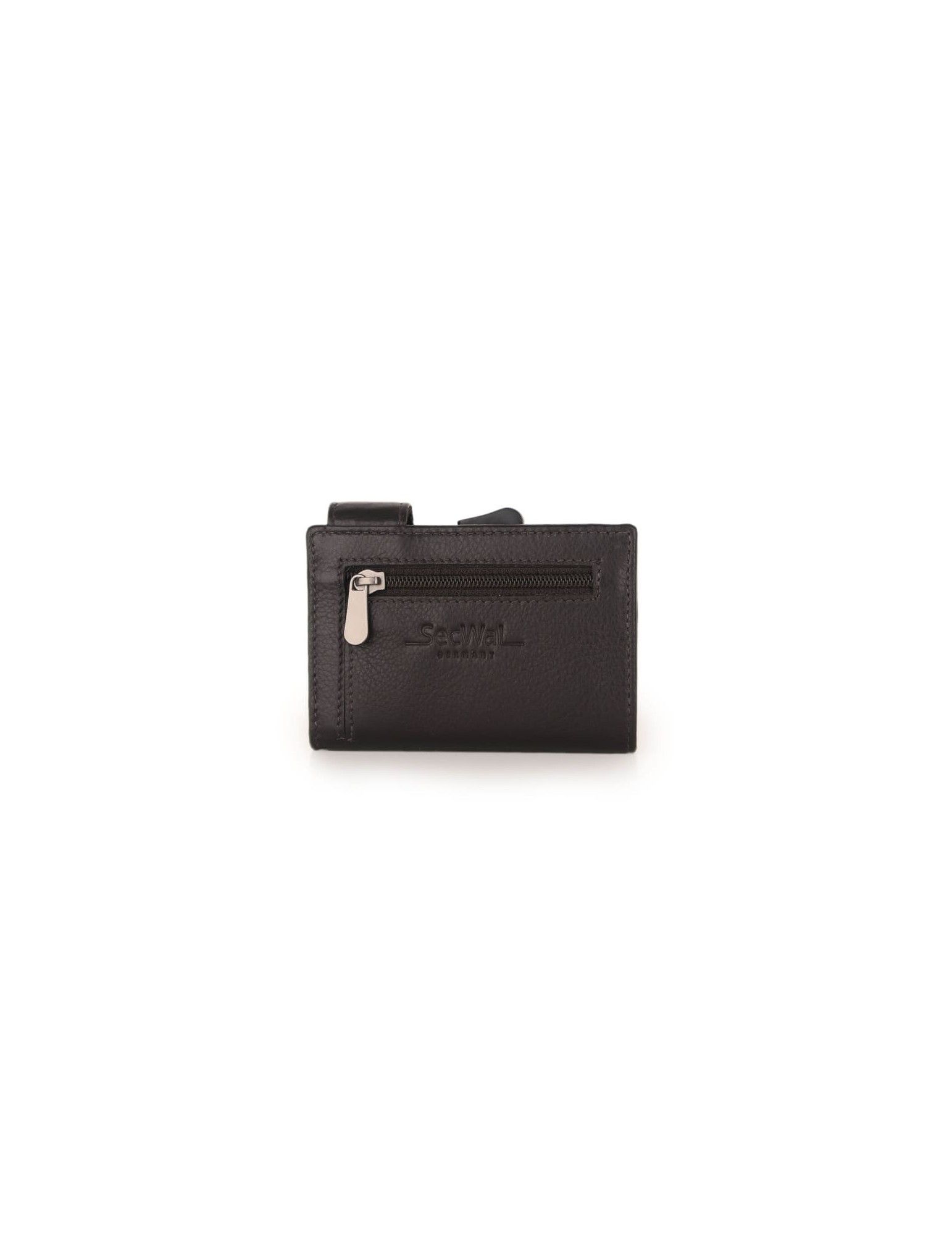 SecWal Card Case RV Leather dark Brown