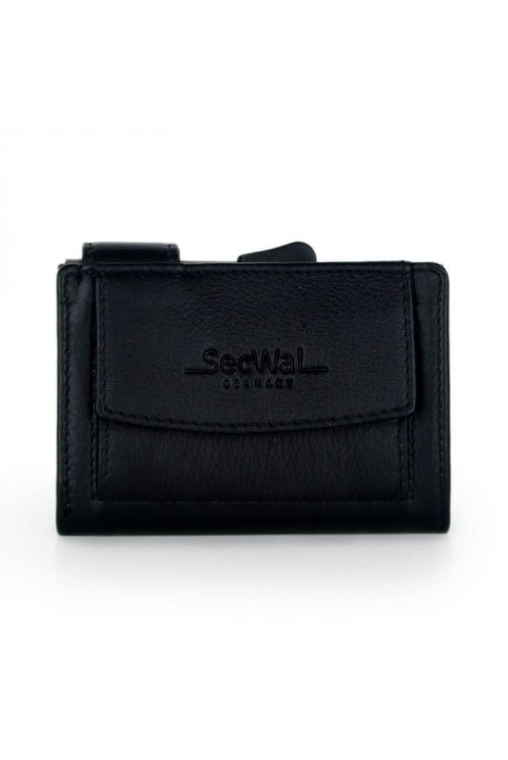 SecWal Card Case DK Leather Black