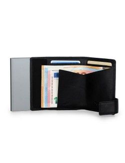 SecWal Card Case DK Leather Black