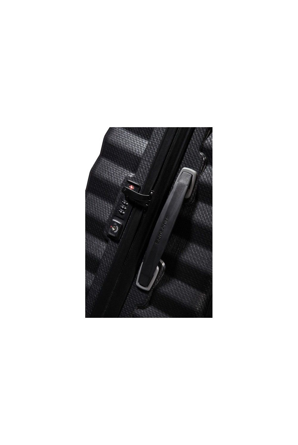 Samsonite Suitcase Lite Shock 81cm 124Liter 4 Wheel Black