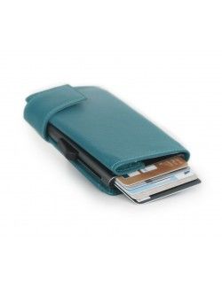 SecWal Card Case RV Leather turquoise