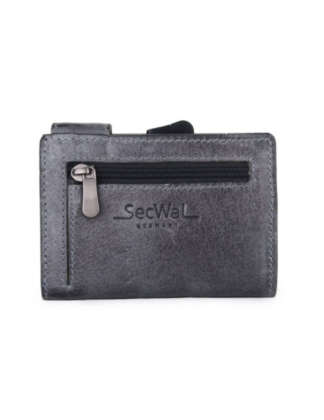 Porte-cartes SecWal RV Leather gris vintage