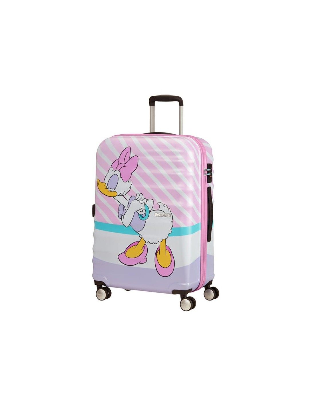 Child Suitcase AT Daisy Pink Kiss 67cm 64Liter 4 Wheel