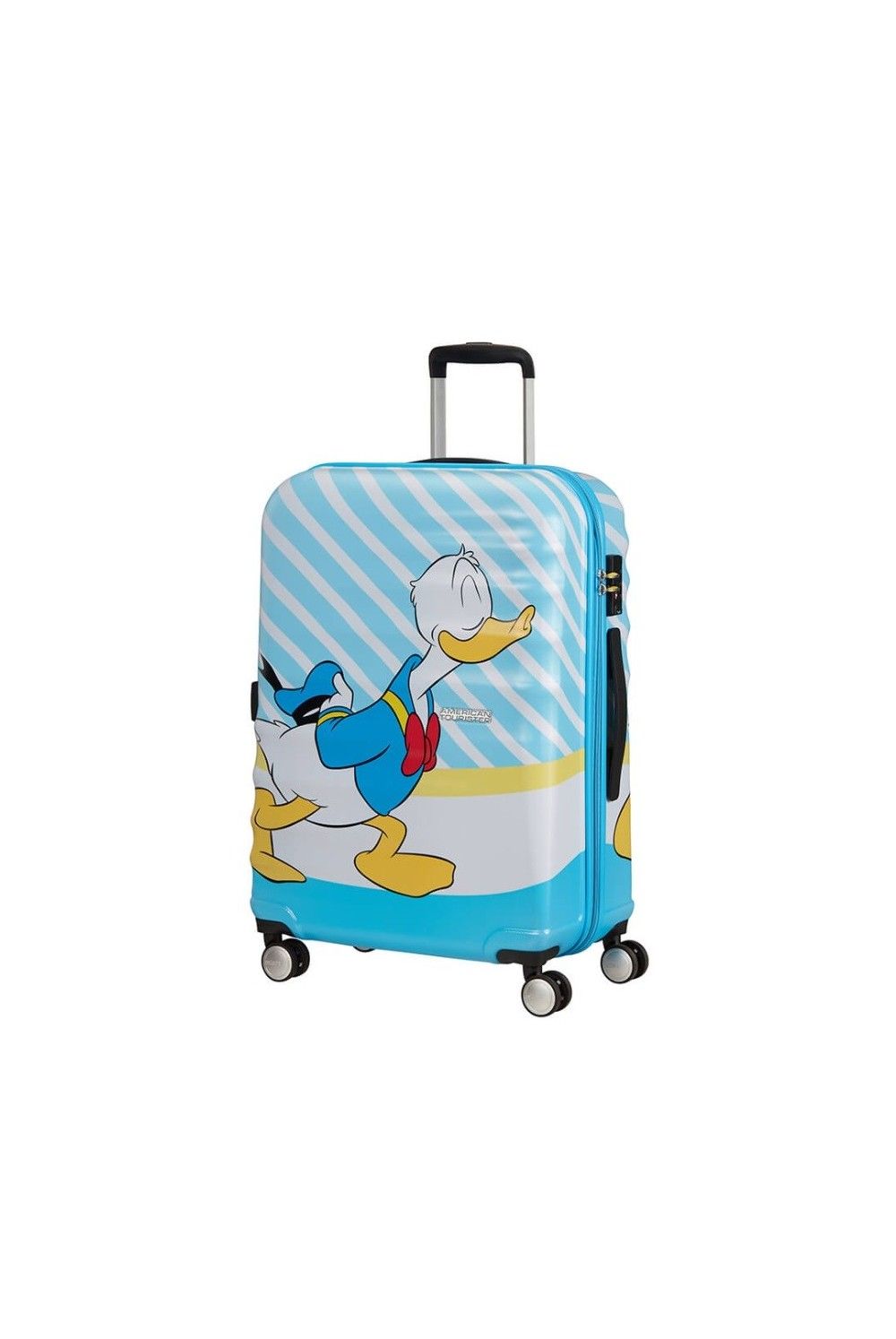Child Suitcase AT Donald Blue Kiss 67cm 64Liter 4 Wheel