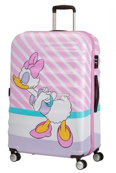 Kids suitcase AT Daisy Pink Kiss 77cm 96Liter