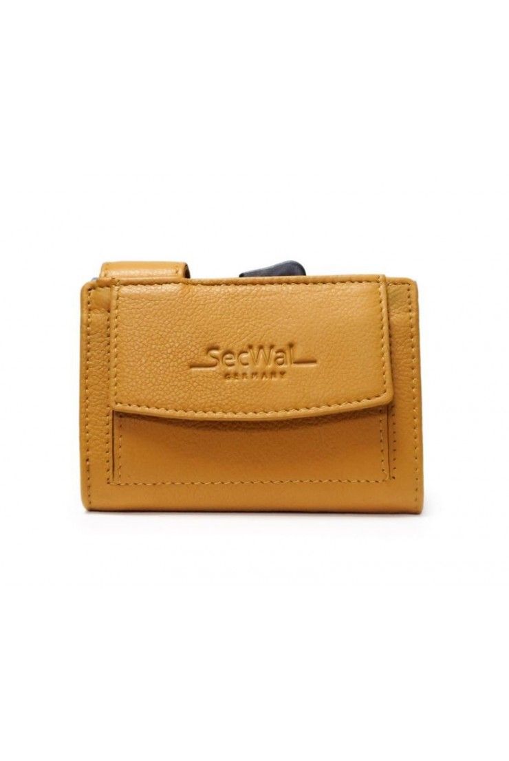 SecWal Card Case DK Leather yellow