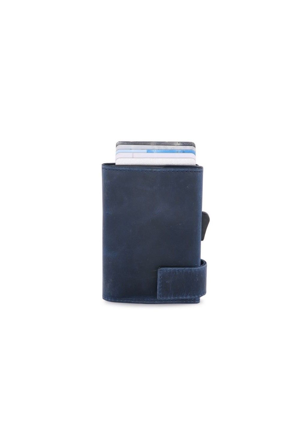 SecWal Card Case DK Leather Hunter Blue