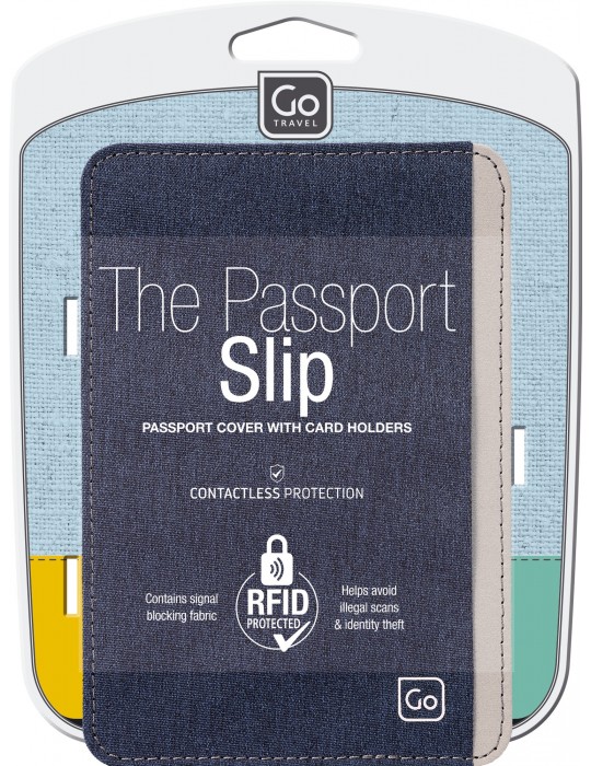 Go Travel Porte-passeport protégé par RFID