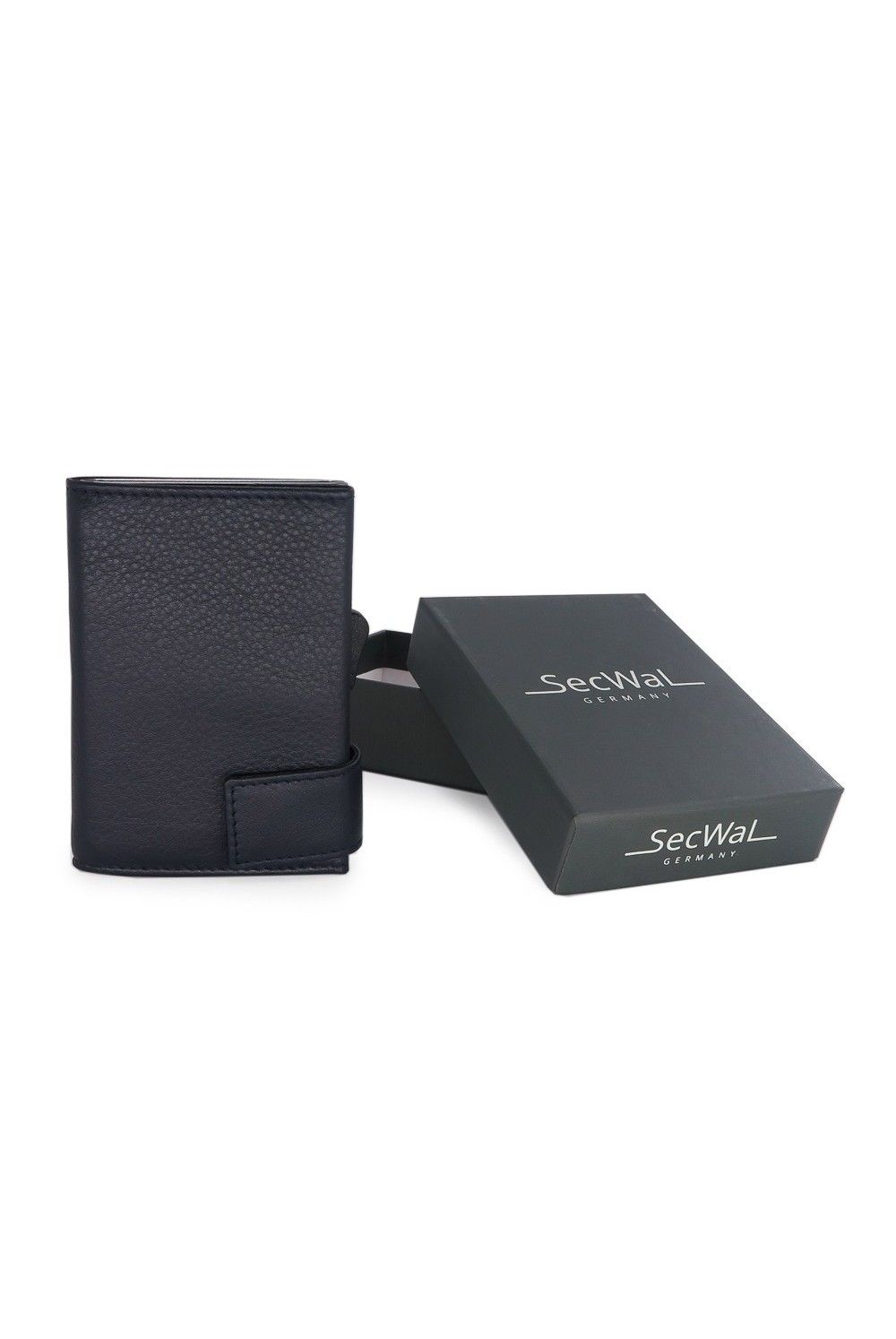 SecWal Card Case DK Leather dark grey