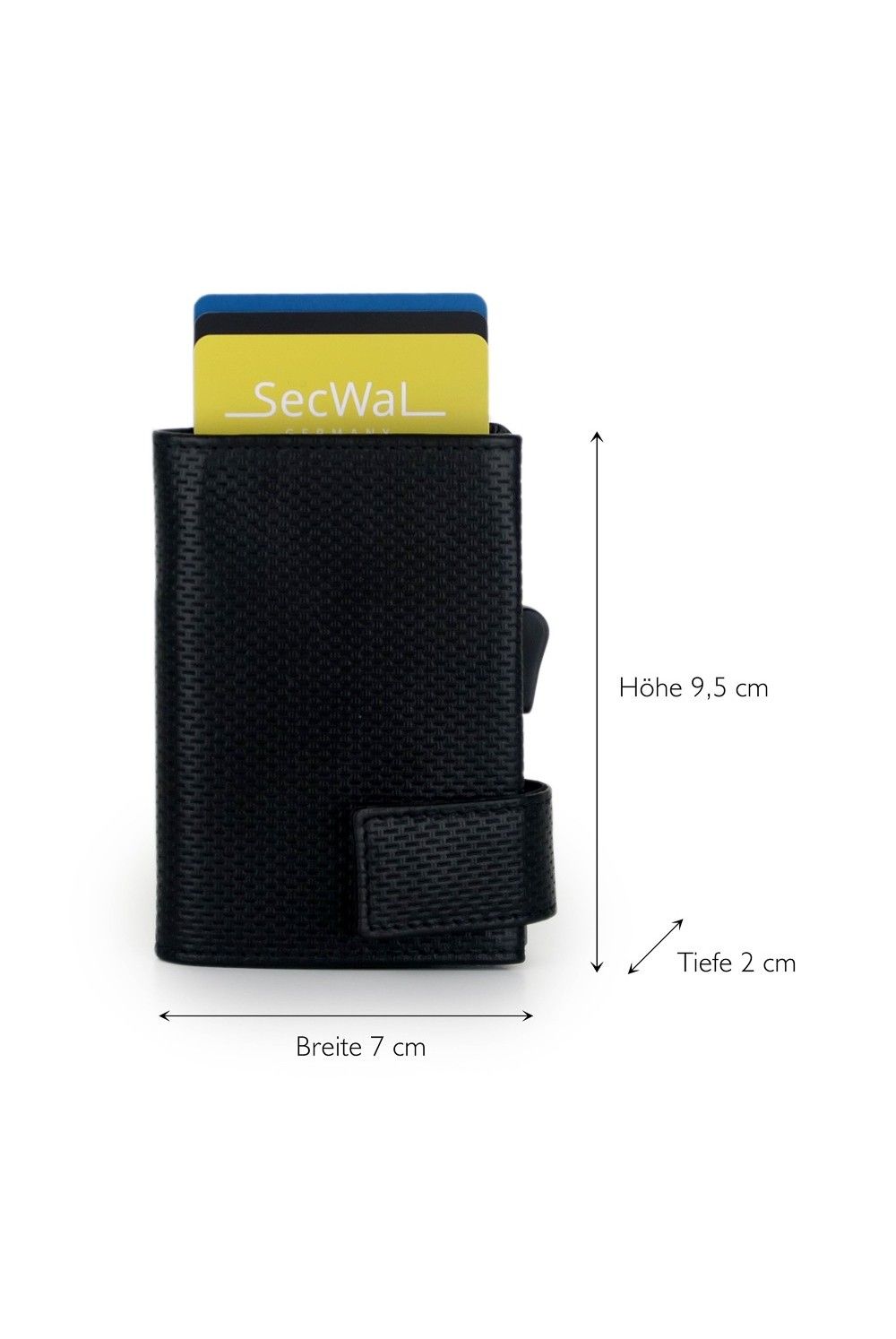 Porte-cartes SecWal RV Leather Osaka Noir
