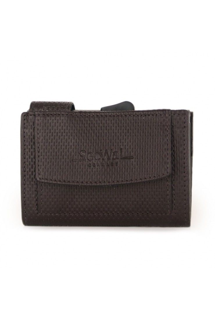 SecWal Card Case DK Leather Osaka Brown