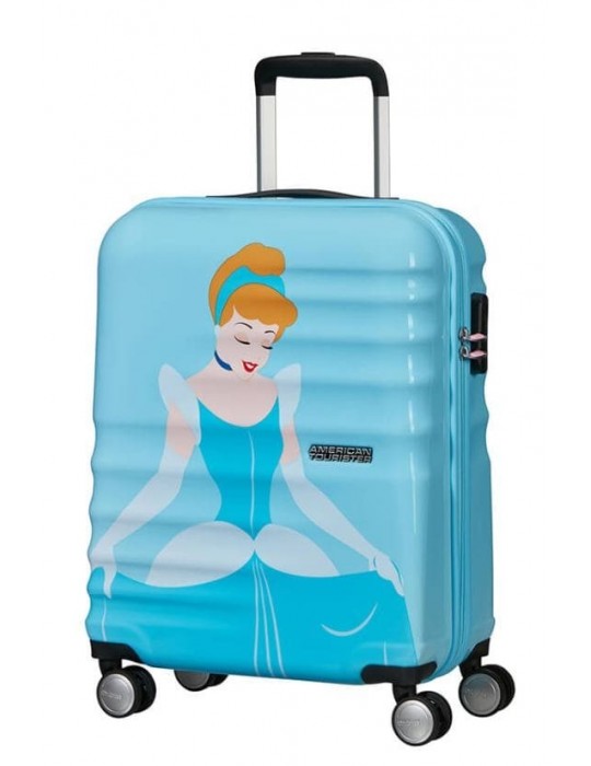 Valise pour enfants Wavebreaker Disney Deluxe Cinderella 55cm bagage à main