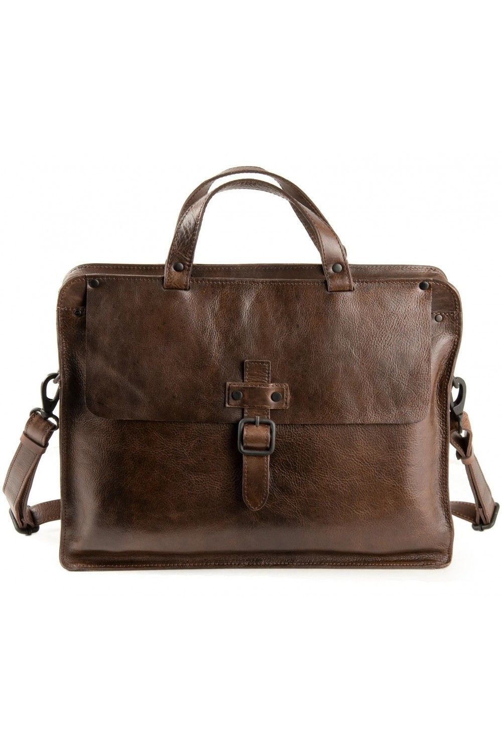 Harolds Aberdeen business bag S brown leather