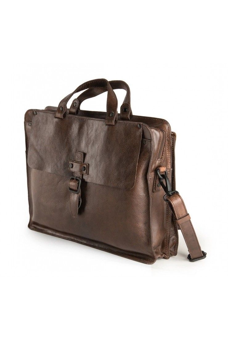 Harolds Aberdeen business bag S brown leather