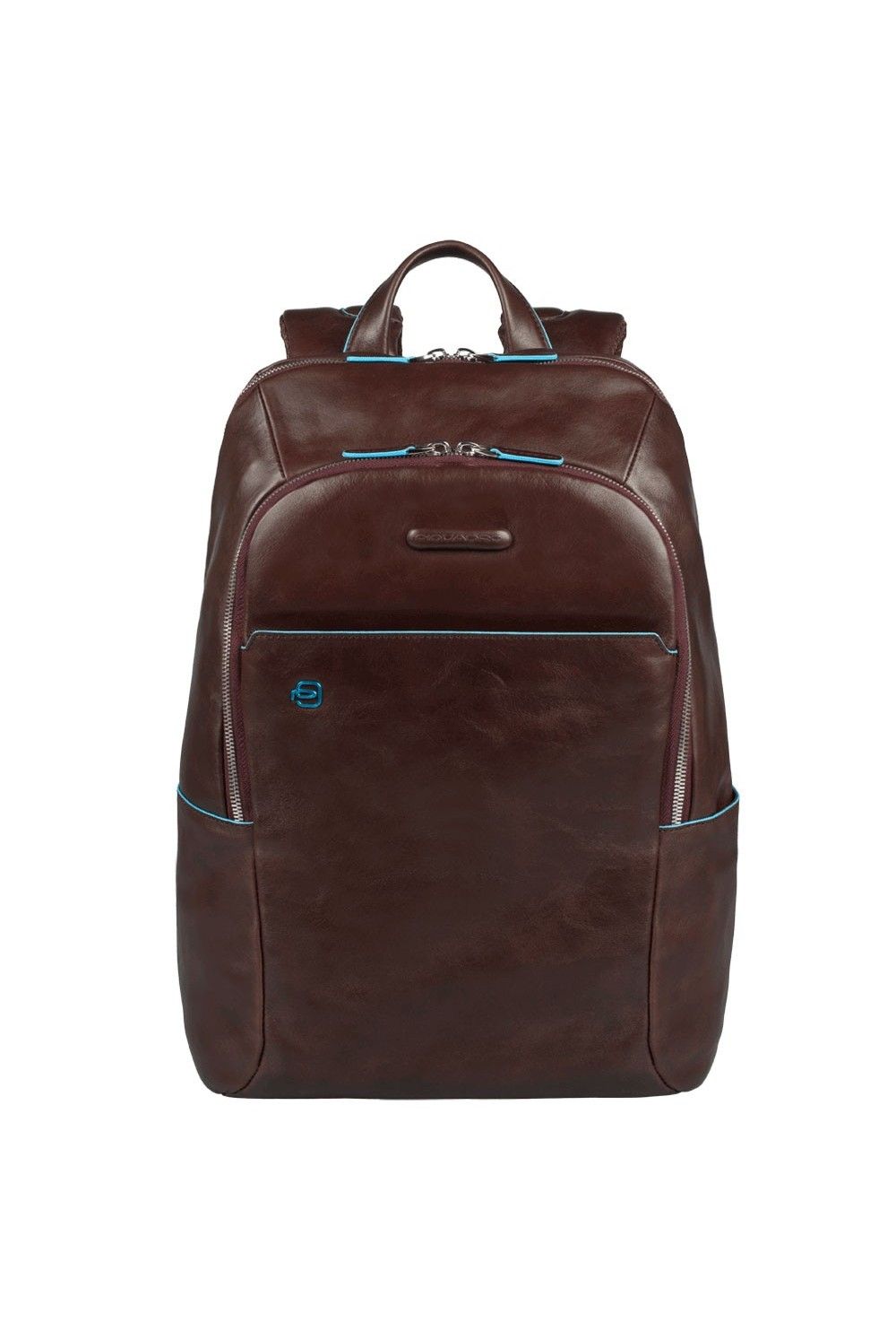 Laptop backpack Piquadro Blue Square 14 inches