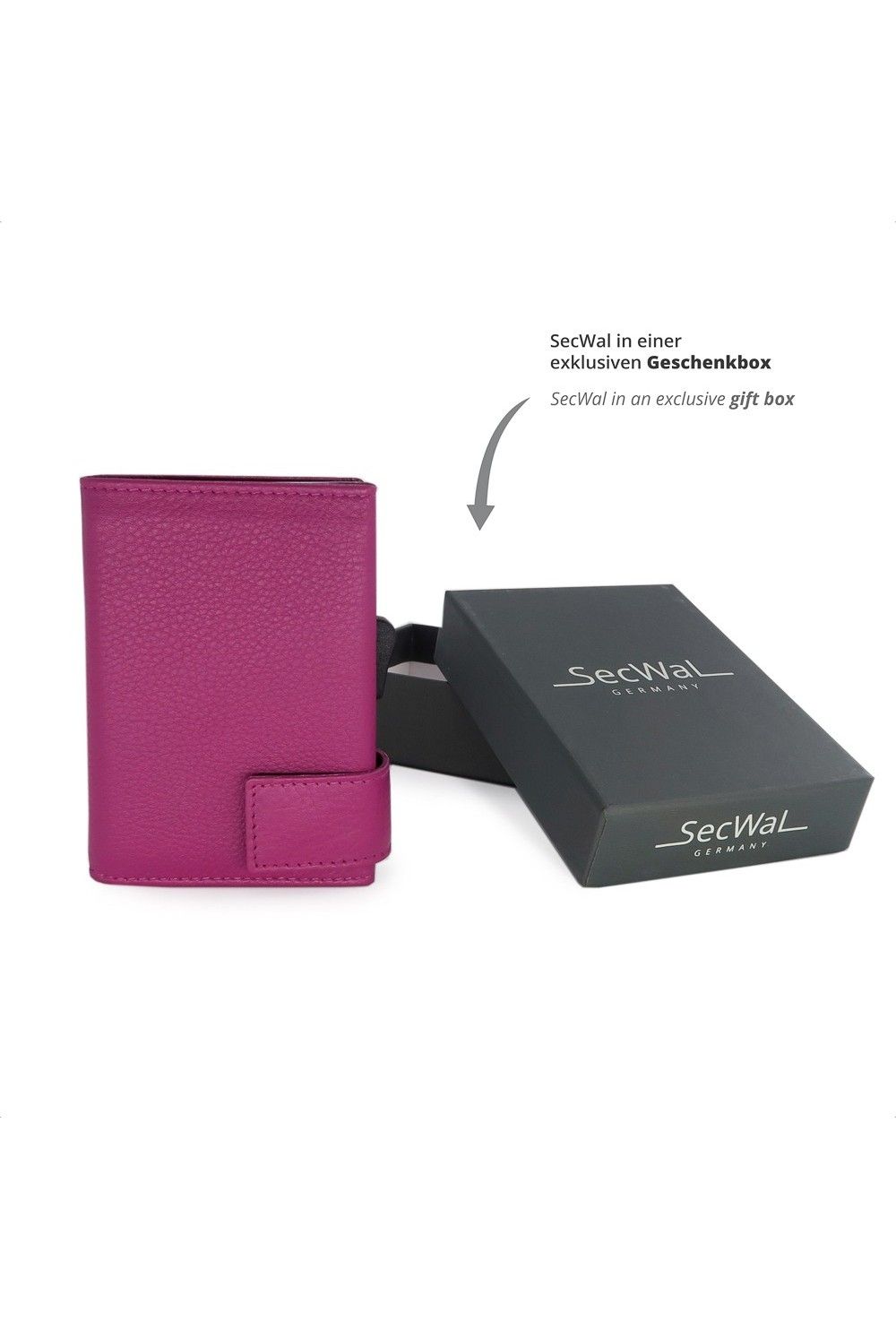 Porte-cartes SecWal DK Leather pink