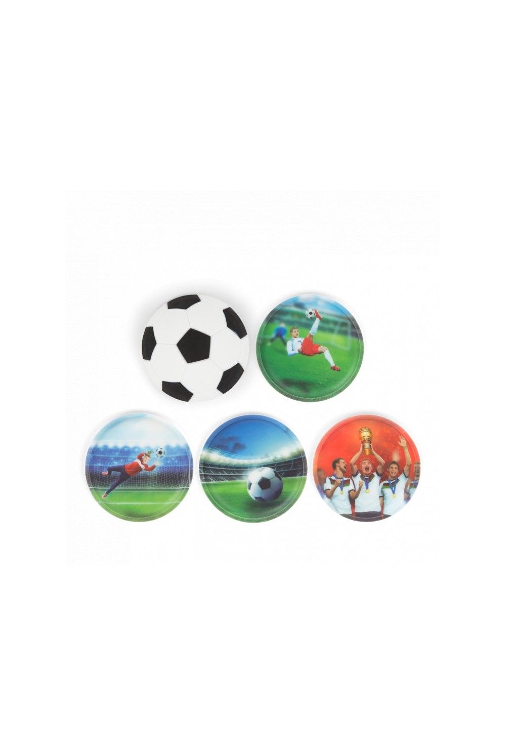 Klettie-Set ergobag 5 pieces Soccer (inkl. 3D Klettie)