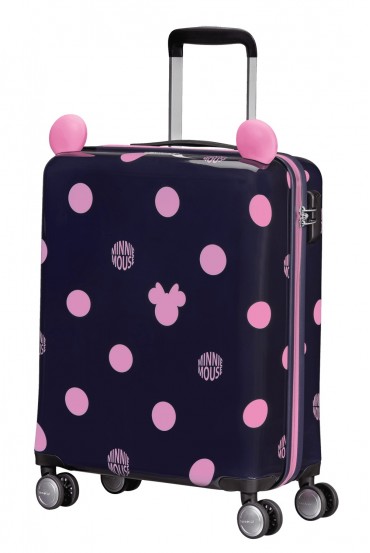 Kinderkoffer Samsonite Disney Color Funtime 55cm Minnie Pink Dots