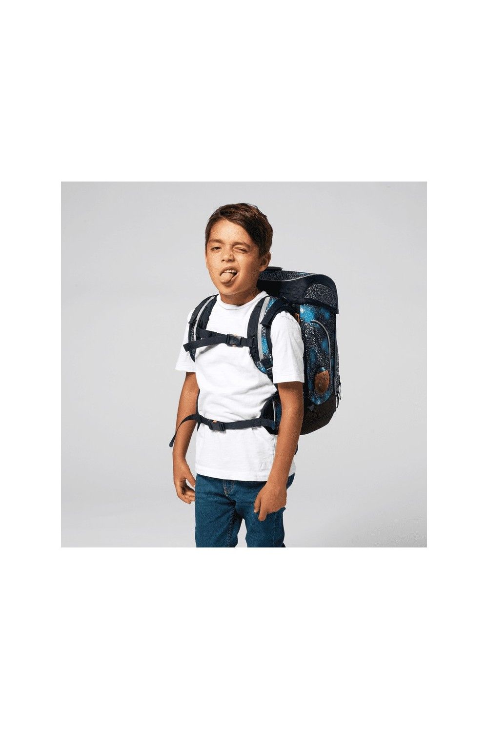 ergobag cubo school backpack set 5 pieces Limited Edition Bär Anhalter Galaxy