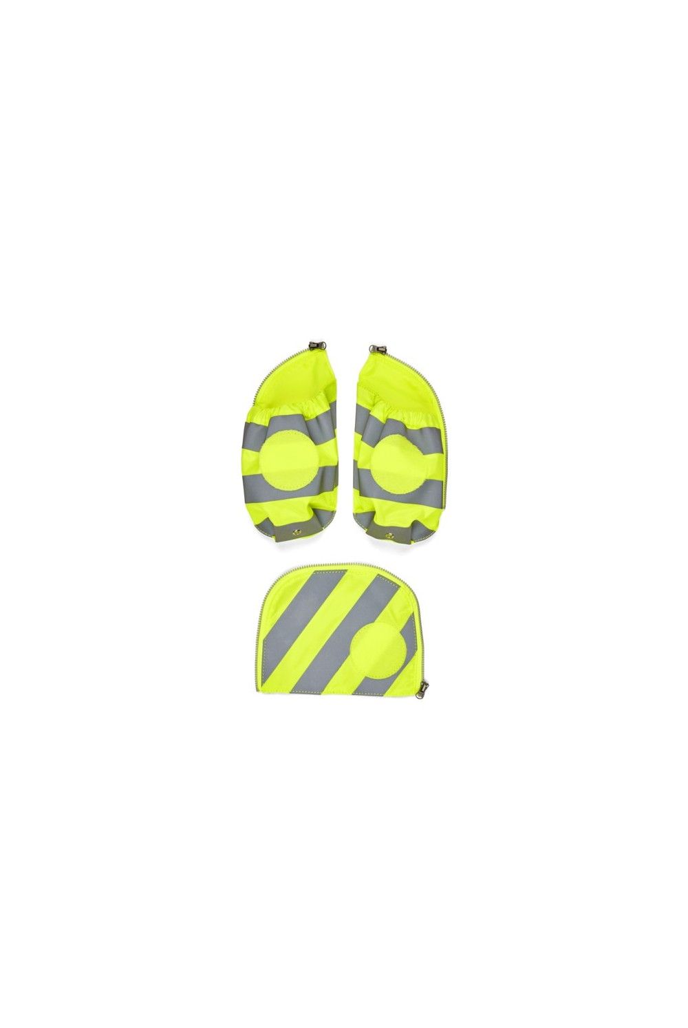 ergobag safety set side pocket with reflector yellow