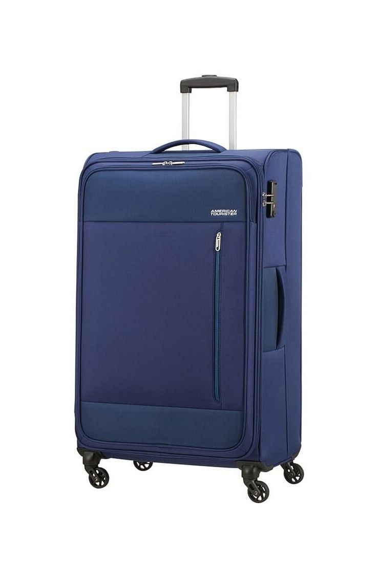 Heat Wave 80cm 4 wheel fabric suitcase