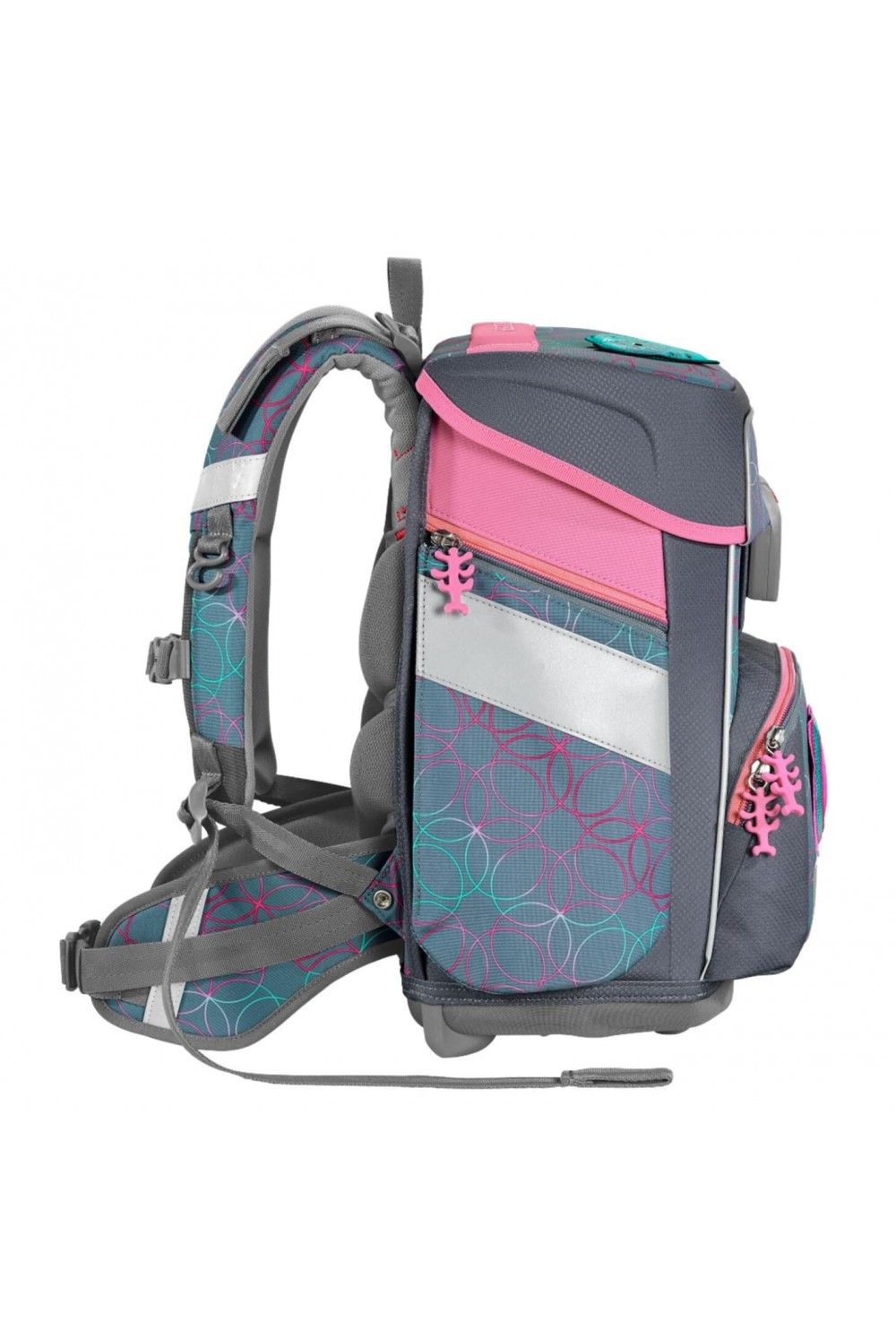 School backpack set Step by Step Space 5 pieces Glitter Heart