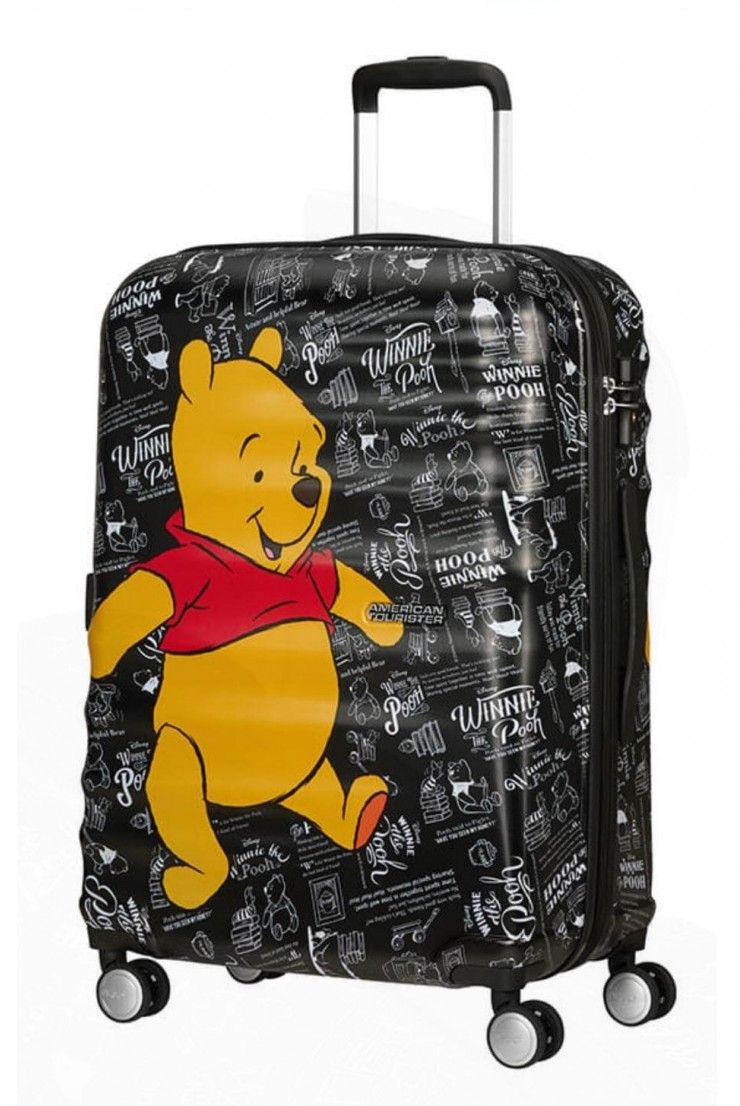 Child Suitcase AT Winnie The Pooh 67cm 64Liter 4 Wheel