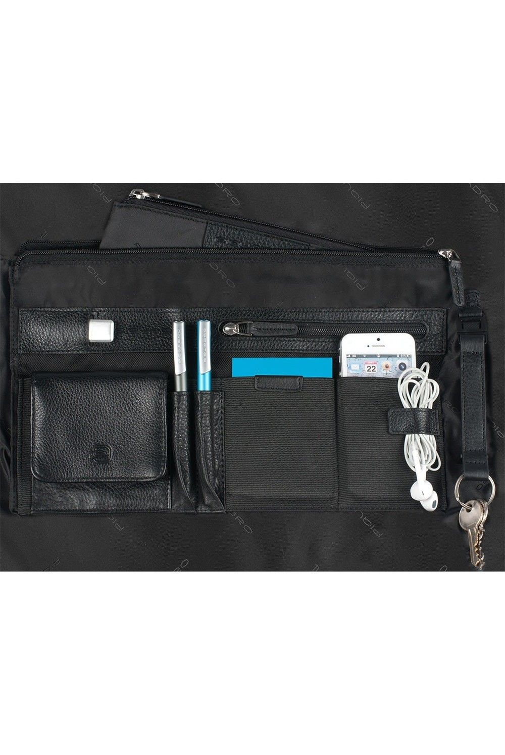 Laptop bag Piquadro Modus 15 inches Outside pockets